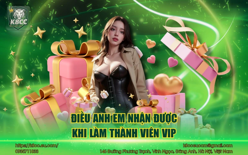 Điều anh em nhận được khi làm thành viên VIP
